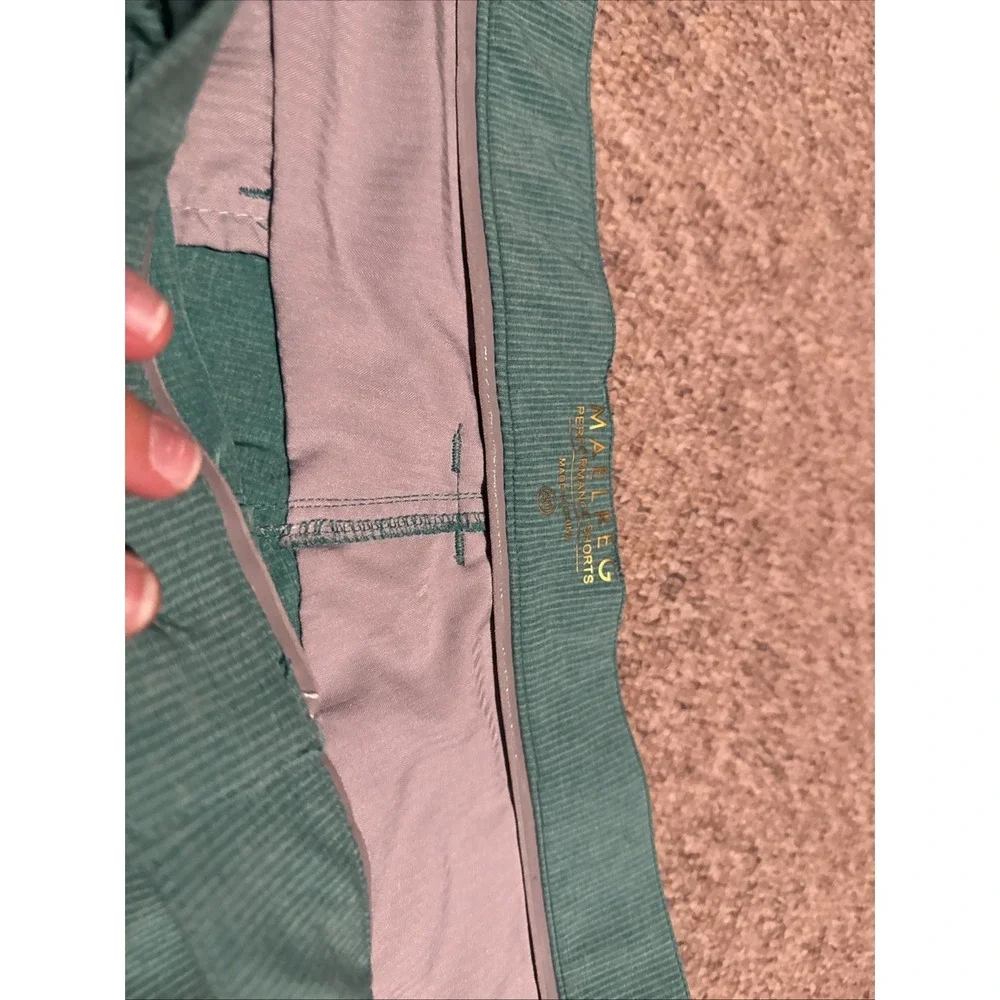 Mens Size 40 Maelreg Green Golf Shorts  10 In Inseam